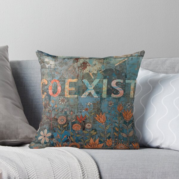 Item preview, COEXIST in Bloom designed and sold by Edenglow Prints & Peculiars.