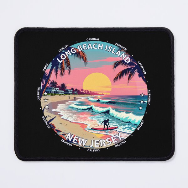 Item preview, Long Beach Island – New Jersey USA - Surf lifestyle sandy Atlantic waves designed and sold by inkNext.