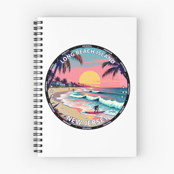 Item preview, Long Beach Island – New Jersey USA - Surf lifestyle sandy Atlantic waves designed and sold by inkNext.