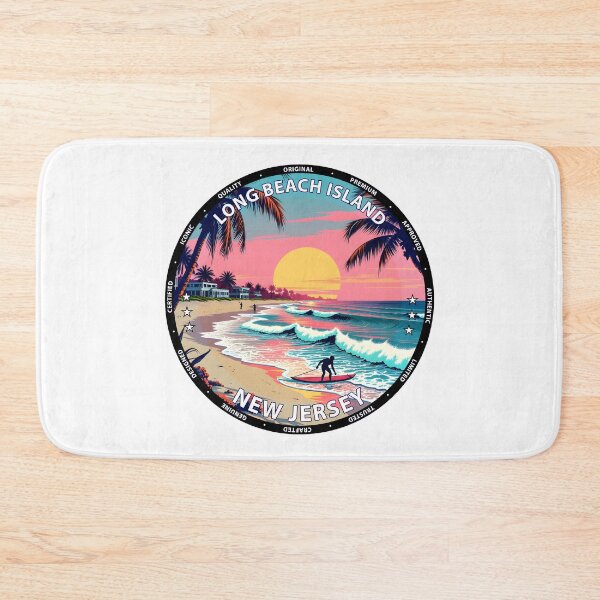 Item preview, Long Beach Island – New Jersey USA - Surf lifestyle sandy Atlantic waves designed and sold by inkNext.