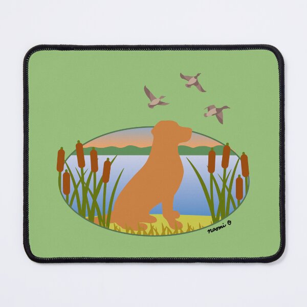 Item preview, Fox Red Labrador Retriever Hunting Dog Sunset designed and sold by HappyLabradors.