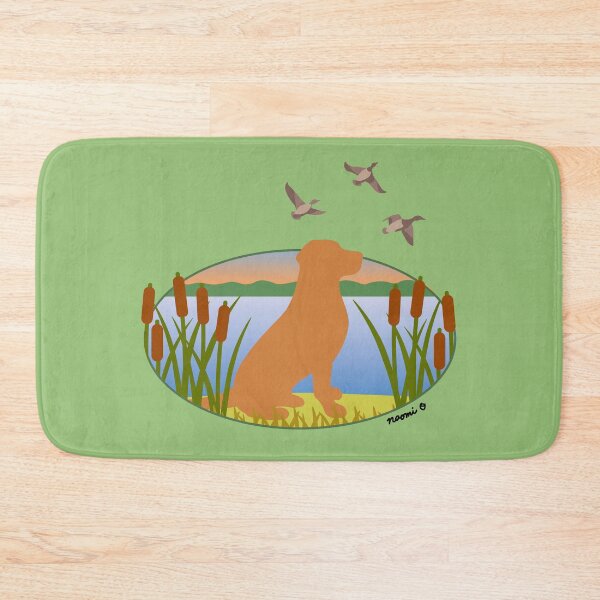 Item preview, Fox Red Labrador Retriever Hunting Dog Sunset designed and sold by HappyLabradors.