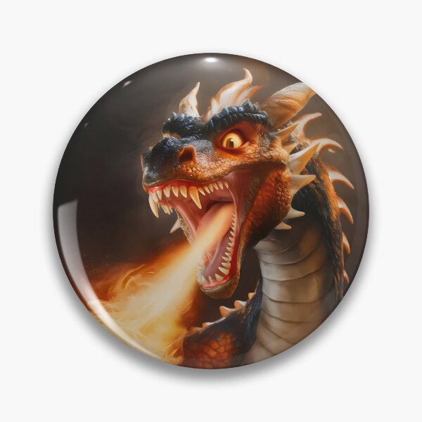 Artikelvorschau, Feuerdrache. entworfen und verkauft von MyHappyArtShop.