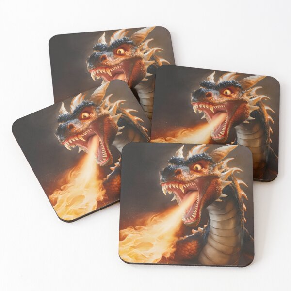 Item preview, Fire dragon. designed and sold by MyHappyArtShop.