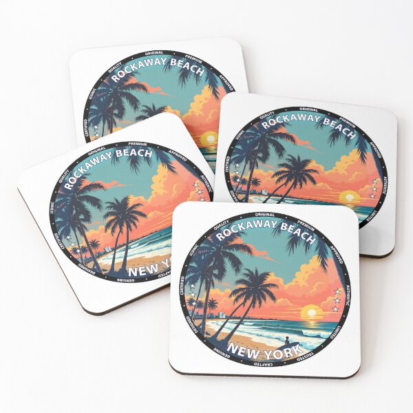 Item preview, Rockaway Beach – New York USA - Surf lifestyle urban waves designed and sold by inkNext.