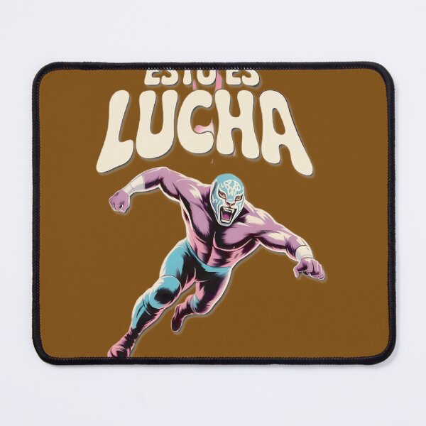 Item preview, Esto Es Lucha Mexican Wrestling Mask Design designed and sold by LloydiwOver.