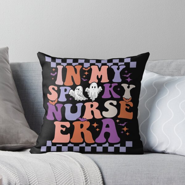 Item preview, In My Spooky Nurse Era Shirt – Cute Ghost Halloween Nurse designed and sold by Alluka Brand.