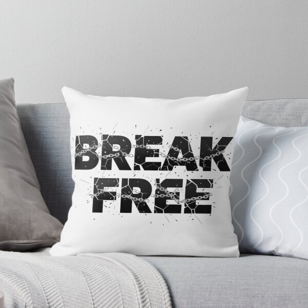 Item preview, Break Free - Shattered Typography Chains designed and sold by Happyfreedom.