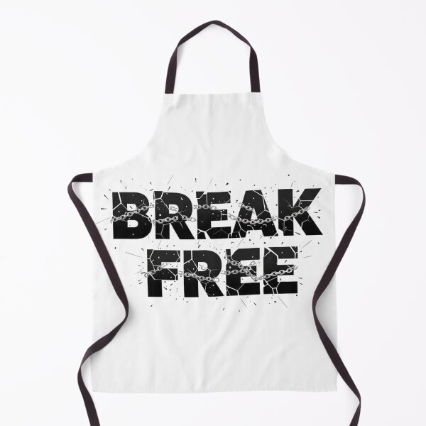 Item preview, Break Free - Shattered Typography Chains designed and sold by Happyfreedom.