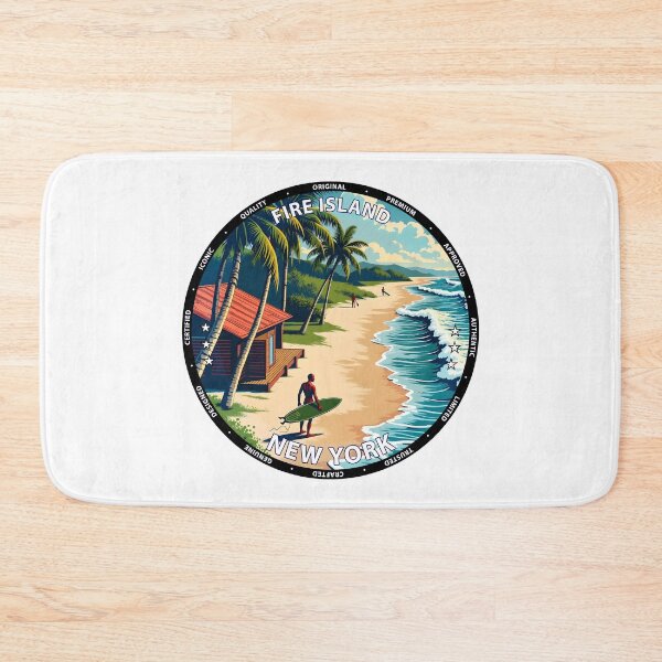 Item preview, Fire Island – New York USA - Surf lifestyle remote barrier island waves designed and sold by inkNext.
