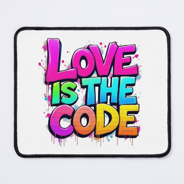 Item preview, Love Is The Code designed and sold by JusRight TT.