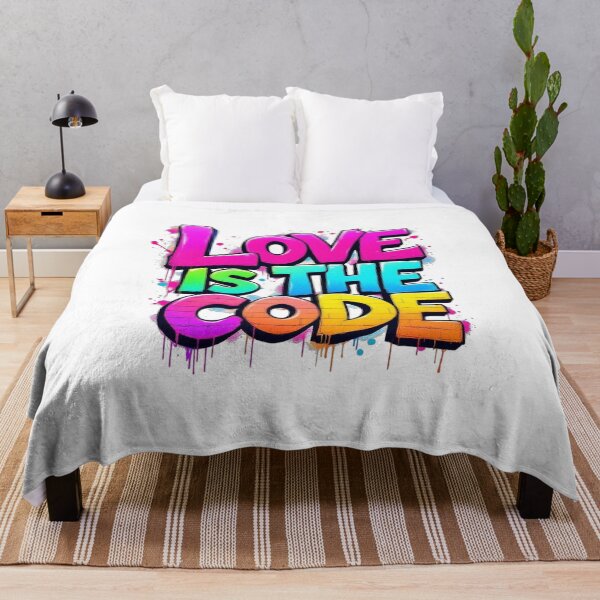 Item preview, Love Is The Code designed and sold by JusRight TT.