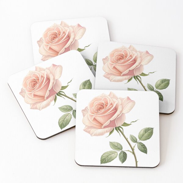 Item preview, Minimal Rose Illustration designed and sold by Broxui.