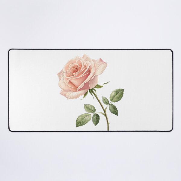 Item preview, Minimal Rose Illustration designed and sold by Broxui.
