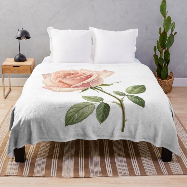 Item preview, Minimal Rose Illustration designed and sold by Broxui.