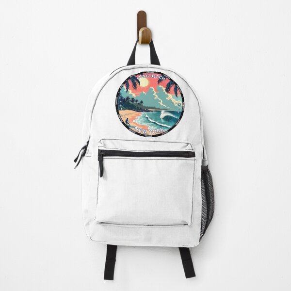Item preview, Long Beach – New York USA - Surf lifestyle urban coastal waves designed and sold by inkNext.