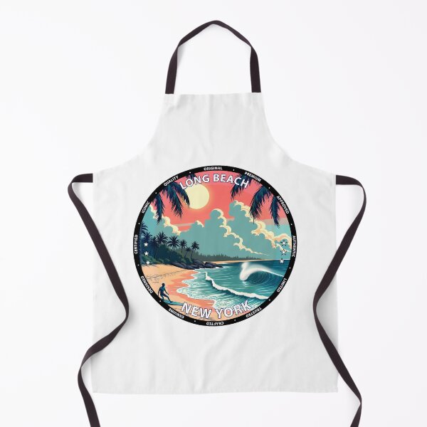Item preview, Long Beach – New York USA - Surf lifestyle urban coastal waves designed and sold by inkNext.