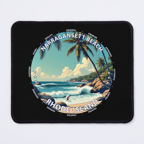 Item preview, Narragansett Beach – Rhode Island USA - Surf lifestyle classic Atlantic waves designed and sold by inkNext.