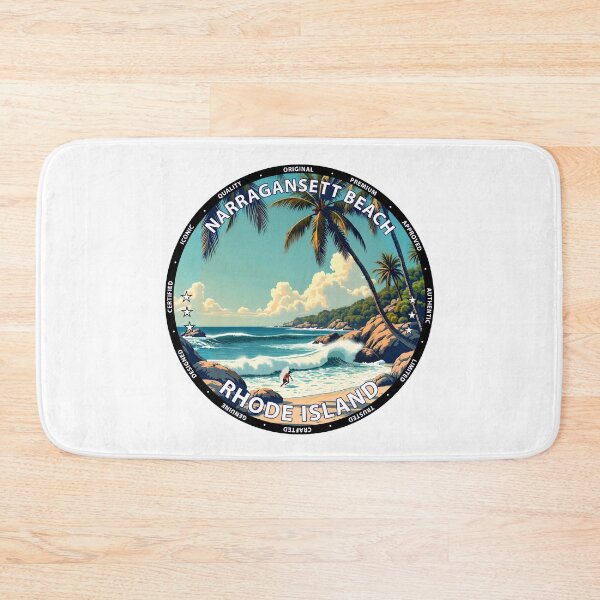 Item preview, Narragansett Beach – Rhode Island USA - Surf lifestyle classic Atlantic waves designed and sold by inkNext.