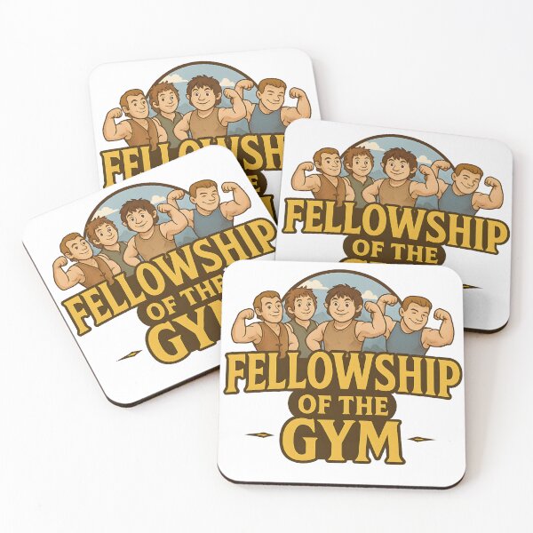 Item preview, Fellowship of the Gym – Fantasy Fitness Parody for Geek Lifters - Fantasy designed and sold by Fenay Designs.
