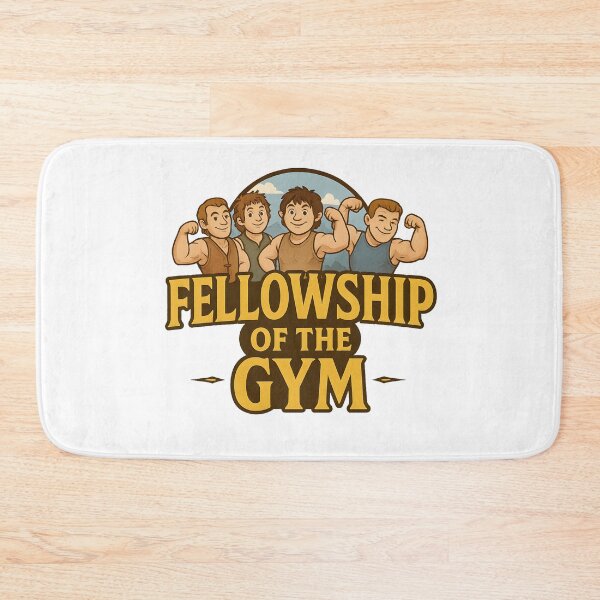 Item preview, Fellowship of the Gym – Fantasy Fitness Parody for Geek Lifters - Fantasy designed and sold by Fenay Designs.