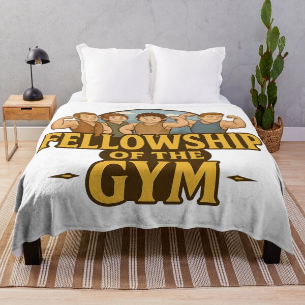Item preview, Fellowship of the Gym – Fantasy Fitness Parody for Geek Lifters - Fantasy designed and sold by Fenay Designs.