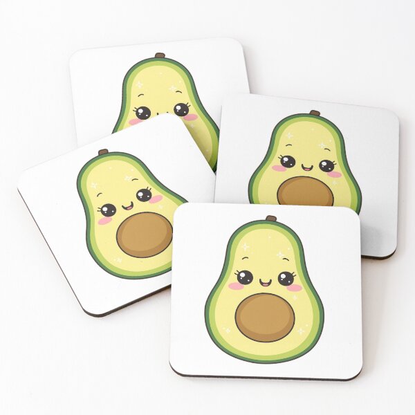 Item preview, Kawaii Avocado – Cute Avocado Chibi Illustration designed and sold by KawaiiAI-Art.
