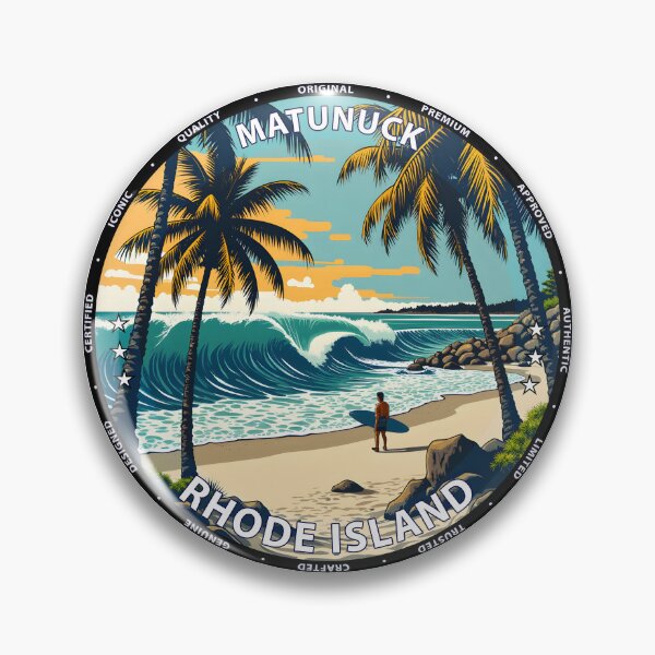 Item preview, Matunuck – Rhode Island USA - Surf lifestyle scenic beach waves designed and sold by inkNext.