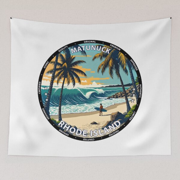 Item preview, Matunuck – Rhode Island USA - Surf lifestyle scenic beach waves designed and sold by inkNext.