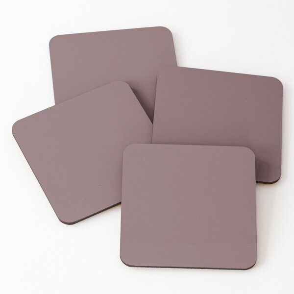 Item preview, Plain Rose Taupe – Muted Mauve Brown Solid designed and sold by EmeraldeaArt.