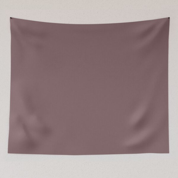 Item preview, Plain Rose Taupe – Muted Mauve Brown Solid designed and sold by EmeraldeaArt.