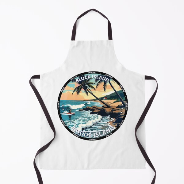 Item preview, Block Island – Rhode Island USA - Surf lifestyle remote island waves designed and sold by inkNext.