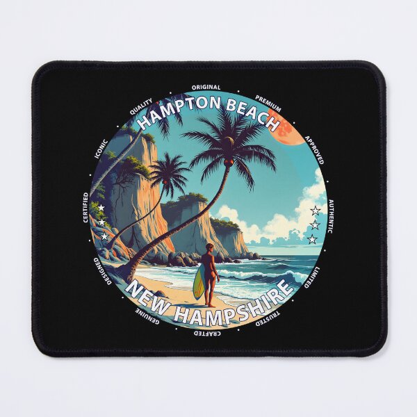 Item preview, Hampton Beach – New Hampshire USA - Surf lifestyle classic Atlantic waves designed and sold by inkNext.
