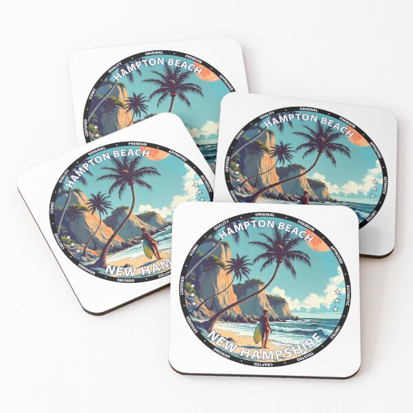 Item preview, Hampton Beach – New Hampshire USA - Surf lifestyle classic Atlantic waves designed and sold by inkNext.