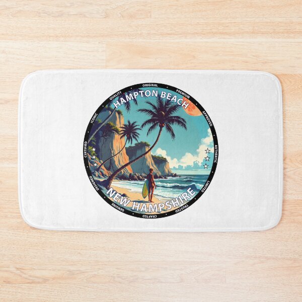 Item preview, Hampton Beach – New Hampshire USA - Surf lifestyle classic Atlantic waves designed and sold by inkNext.