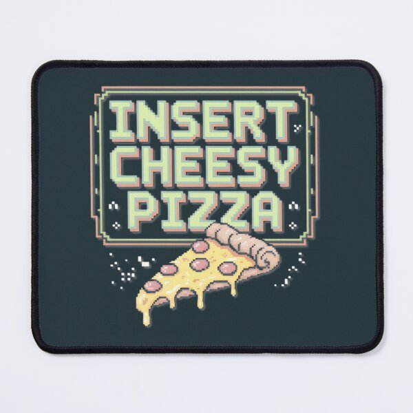 Item preview, Pixel Art Cheesy Pizza Retro Design designed and sold by JohnsonlqArts.