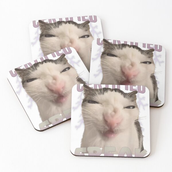 Item preview, Cat Meme Certified Freak Eat Cement Cursed Cat Funny Men designed and sold by EzekielDea.