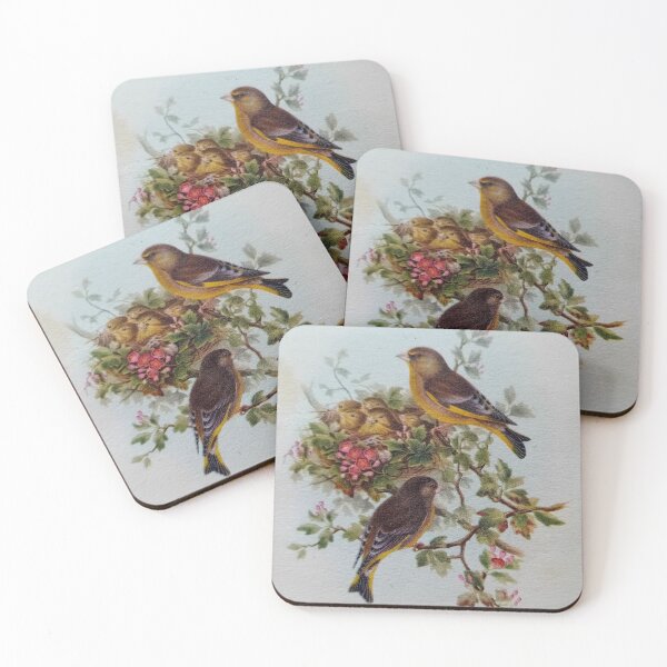 Item preview, ReDesigned Vintage Book Plates of British Birds By Miss K L Slomczynski designed and sold by KABFA Designs.