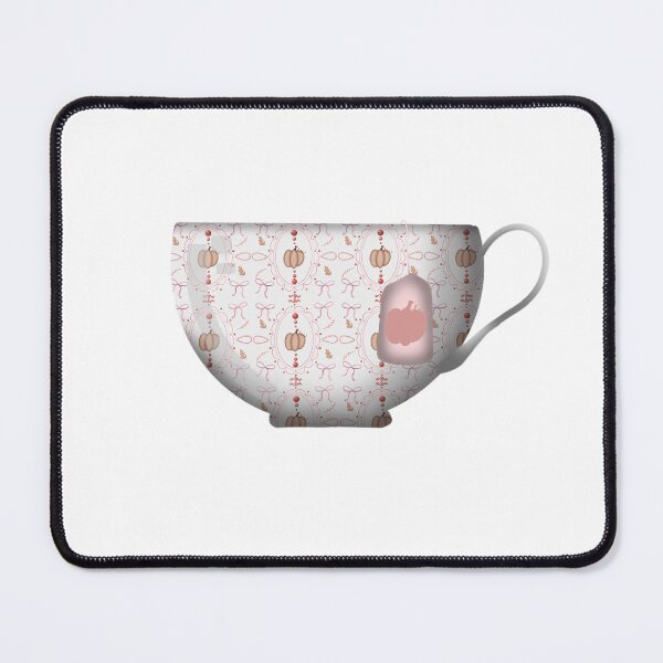 Item preview, Perfectly Pink Pumpkins Teacup designed and sold by DesignsByChloeZ.