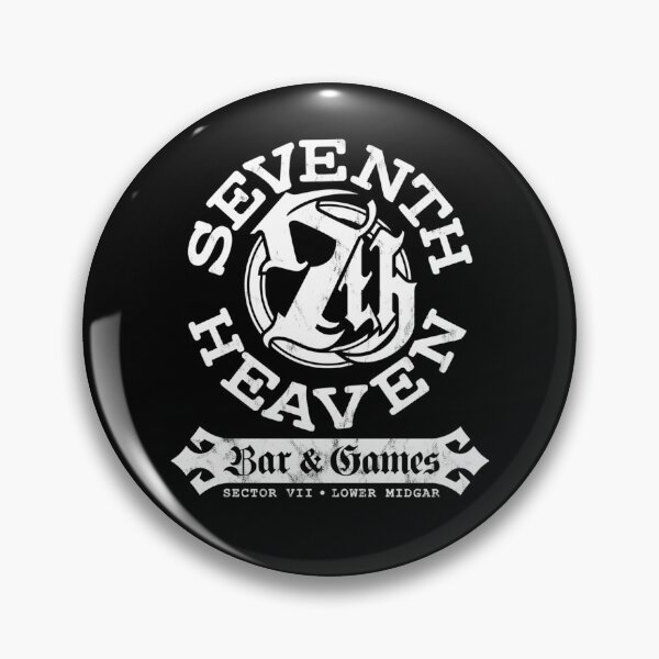 Item preview, Seventh Heaven Bar And Games Logo designed and sold by EdisonAufderhar.