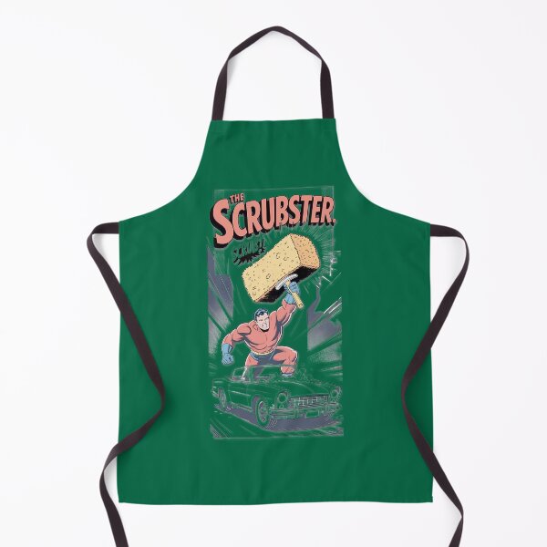 Item preview, The Scrubster Superhero Car Wash designed and sold by JohnsonlqArts.