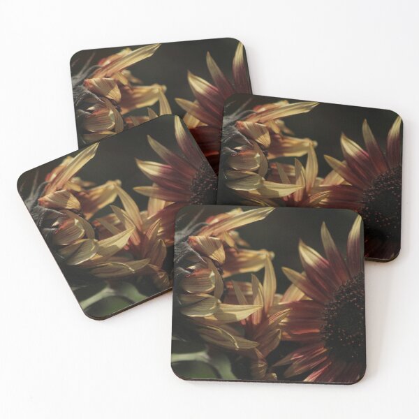 Item preview, Rebounding sunflowers red and yellow designed and sold by WildStills.