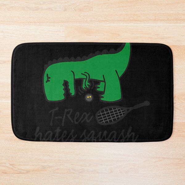 Item preview,  T-Rex Hates Squash Squash Dinosaur Squash Player designed and sold by PEDROROBERT.