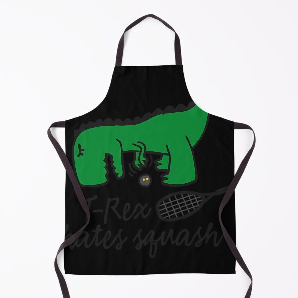Item preview,  T-Rex Hates Squash Squash Dinosaur Squash Player designed and sold by PEDROROBERT.