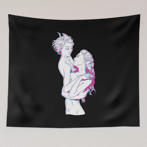 Item preview, Twins (Pink&Blue) designed and sold by TheWizardKitten.