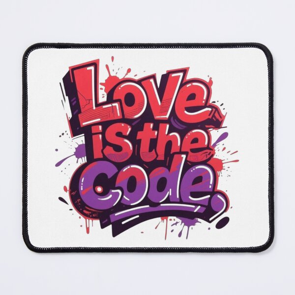 Item preview, Love Is The Code designed and sold by JusRight TT.