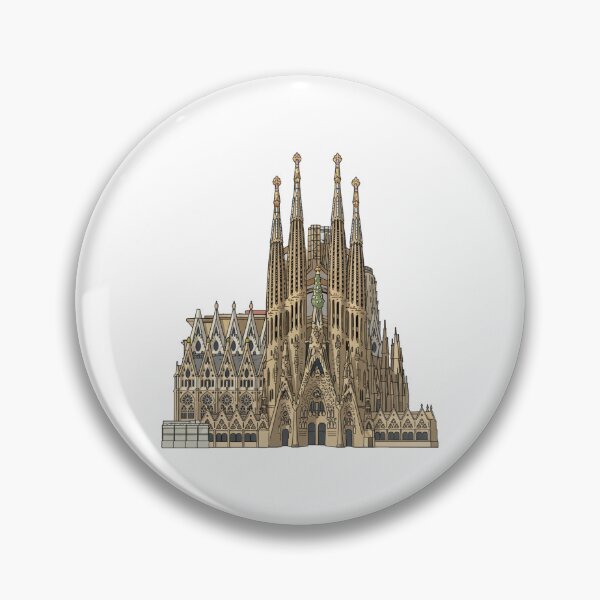 Artikelvorschau, La sagra da familia - Barcelona - Spanien entworfen und verkauft von historic-photos.
