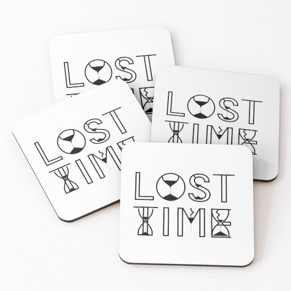 Item preview, Lost Time - Hourglass Typography Art designed and sold by Happyfreedom.