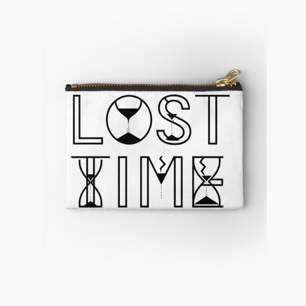 Item preview, Lost Time - Hourglass Typography Art designed and sold by Happyfreedom.