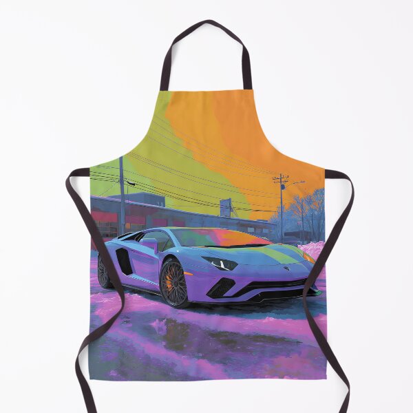 Item preview, Lamborghini LP780-4 Ultimae Supercar Print – Italian Racing Car Poster designed and sold by AutoPopStudio.